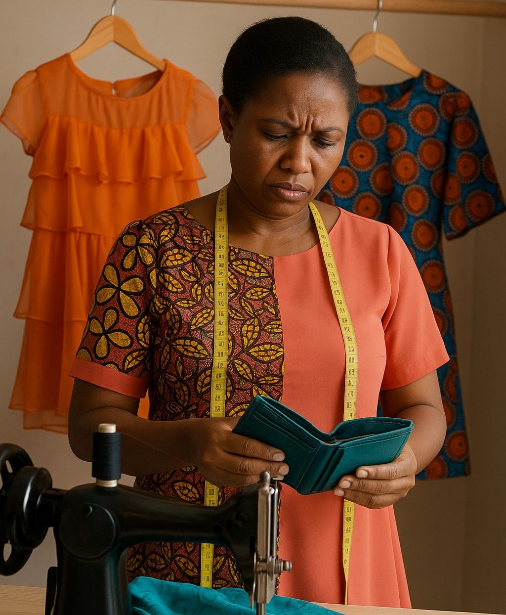 The Wallet Trap — How One Seamstress Lost Her Fashion Empire by Mixing Business and Personal Finances